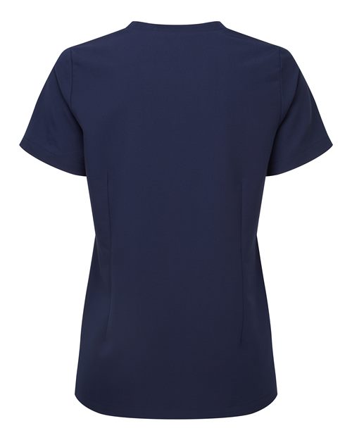 Women's Limitless V-Neck Stretch Scrub Top - Navy
