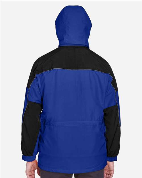 Men's 3-in-1 Two-Tone Parka - Royal Cobalt