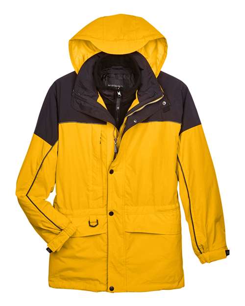 Men's 3-in-1 Two-Tone Parka - Sun Ray