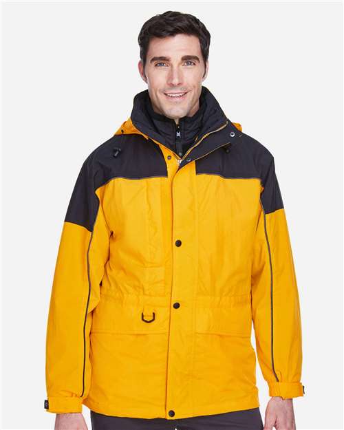 Men's 3-in-1 Two-Tone Parka - Sun Ray