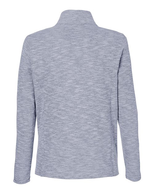 Women's Eclipse Jacquard Quarter-Zip Pullover - Classic Navy Heather