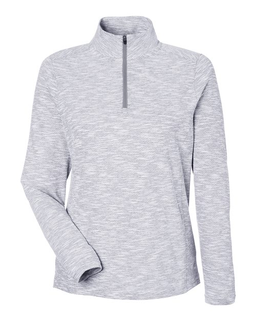 Women's Eclipse Jacquard Quarter-Zip Pullover - Platinum Heather