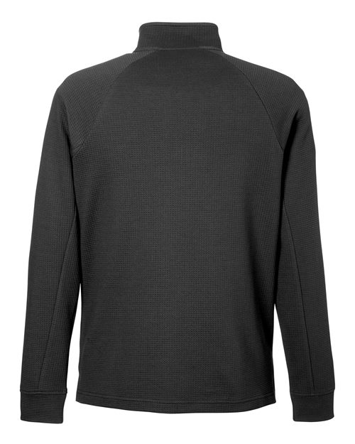 Men's Rhythm Waffle Quarter-Zip Pullover - Black
