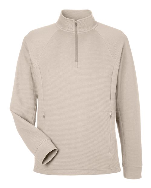 Men's Rhythm Waffle Quarter-Zip Pullover - Oatmeal