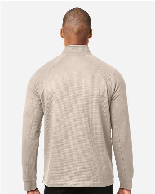 Men's Rhythm Waffle Quarter-Zip Pullover - Oatmeal
