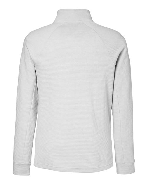 Men's Rhythm Waffle Quarter-Zip Pullover - Platinum