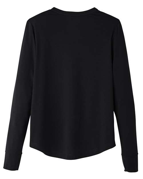 Women's JAQ Stretch Performance V-Neck Snap Pullover - Black