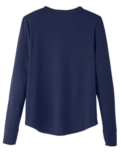 Women's JAQ Stretch Performance V-Neck Snap Pullover - Classic Navy