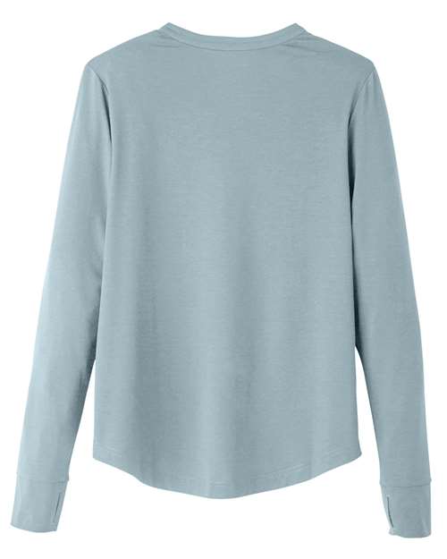 Women's JAQ Stretch Performance V-Neck Snap Pullover - Opal Blue