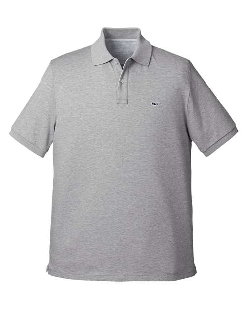 Men's Edgartown Pique Polo - Barracuda