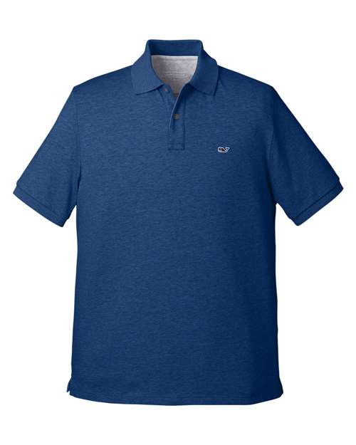 Men's Edgartown Pique Polo - Deep Bay