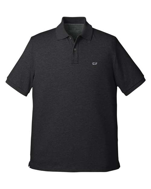 Men's Edgartown Pique Polo - Jet Black
