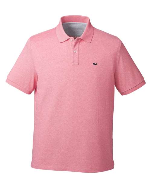Men's Edgartown Pique Polo - Lobster Reef