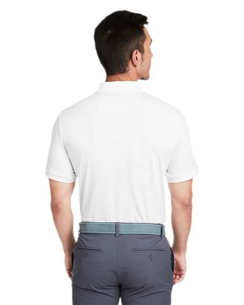 Men's Edgartown Pique Polo - White Cap
