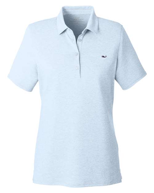 Women's Edgartown Pique Polo - Jake Blue