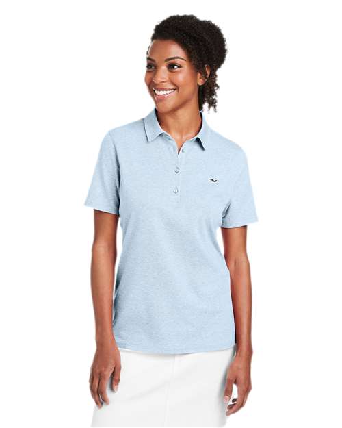 Women's Edgartown Pique Polo - Jake Blue