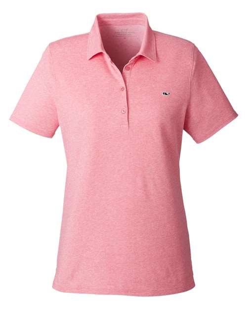 Women's Edgartown Pique Polo - Lobster Reef