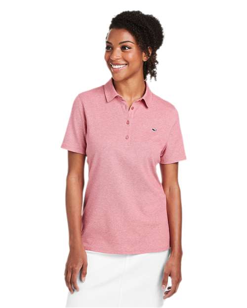 Women's Edgartown Pique Polo - Lobster Reef