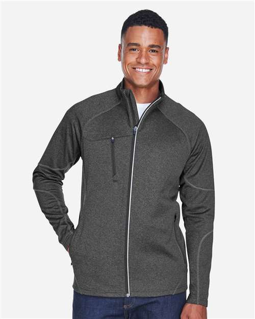 Men's Gravity Performance Fleece Jacket - Carbon Heather