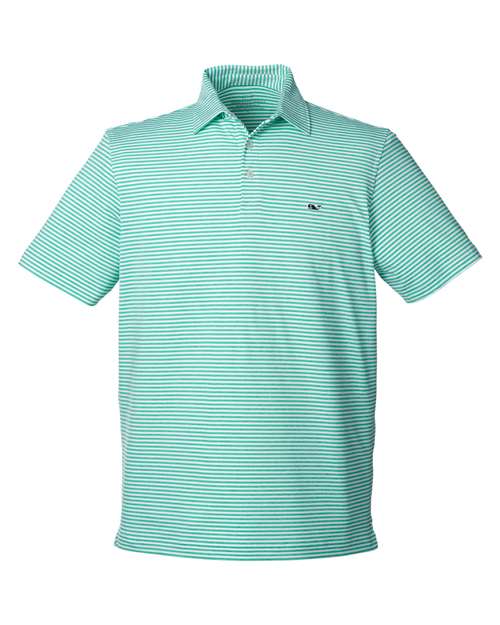 Men's Heathered Winstead Sankaty Polo - Antigua Green