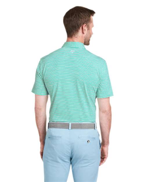 Men's Heathered Winstead Sankaty Polo - Antigua Green