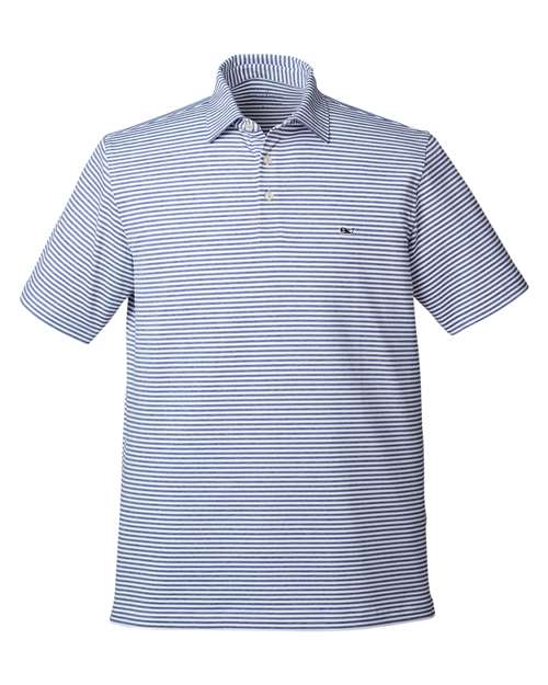 Men's Heathered Winstead Sankaty Polo - Kingfisher