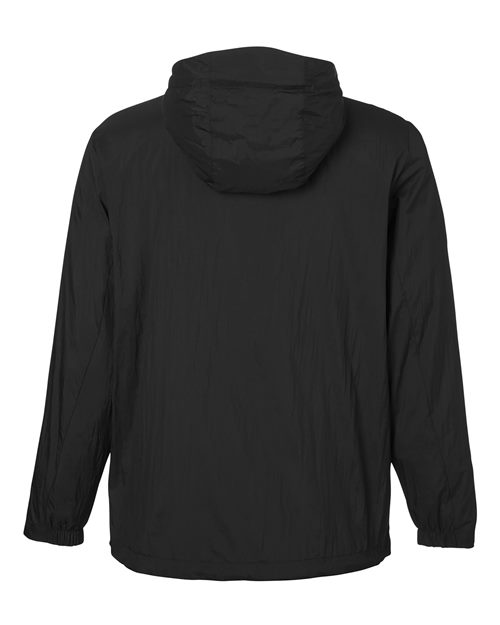 Men's Aura Lightweight Packable Anorak - Black/ Carbon