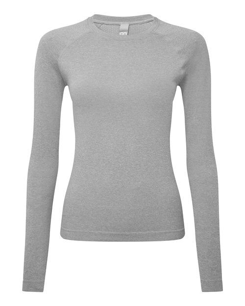 Women's Unstoppable Long Sleeve Fresh Underscrub Base Layer T-Shirt - Heather Grey