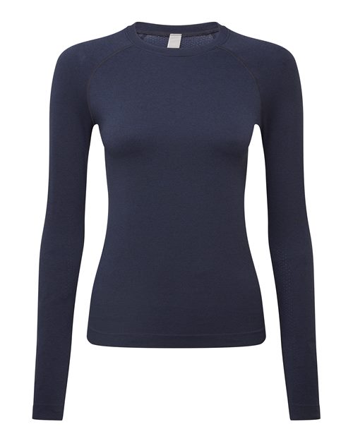 Women's Unstoppable Long Sleeve Fresh Underscrub Base Layer T-Shirt - Navy Heather