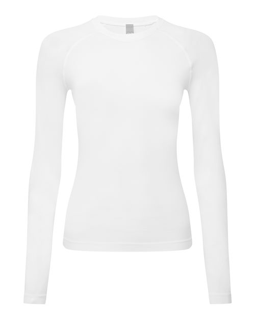 Women's Unstoppable Long Sleeve Fresh Underscrub Base Layer T-Shirt - White
