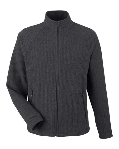 Men's Spirit Textured Full-Zip - Black Heather