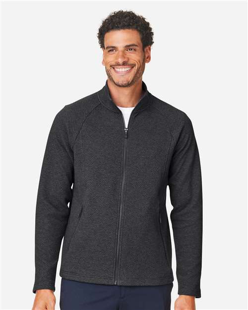 Men's Spirit Textured Full-Zip - Black Heather