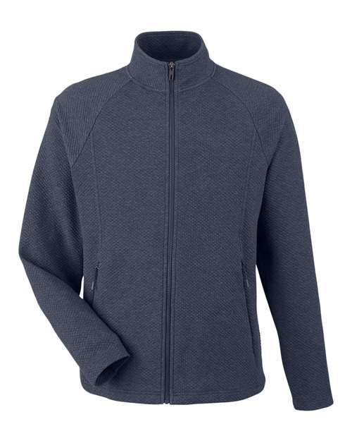 Men's Spirit Textured Full-Zip - Classic Navy Heather