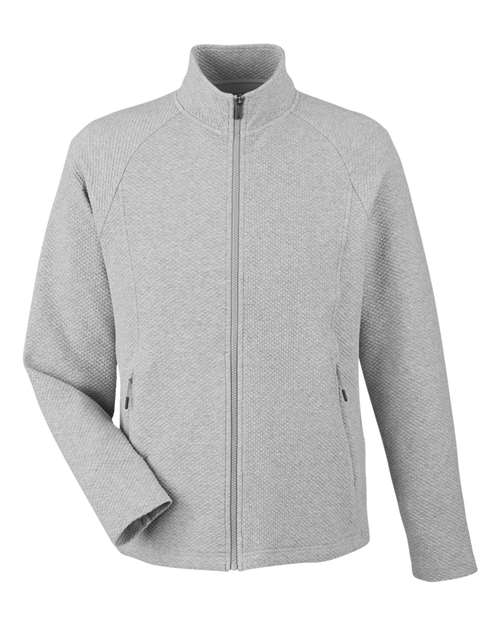 Men's Spirit Textured Full-Zip - Platinum Heather