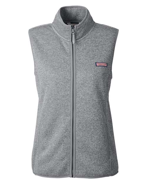 Women's Mountain Sweater Fleece Vest - Grey Heather