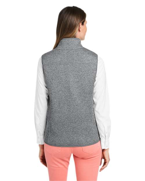 Women's Mountain Sweater Fleece Vest - Grey Heather