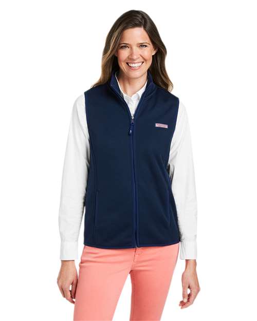 Women's Mountain Sweater Fleece Vest - Vineyard Navy