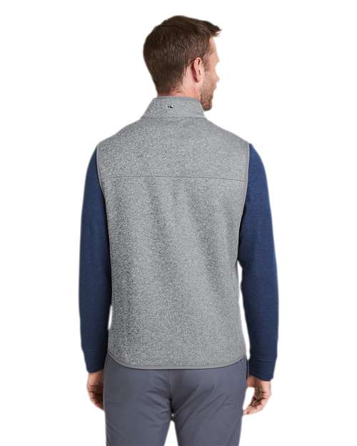 Men's Mountain Sweater Fleece Vest - Grey Heather
