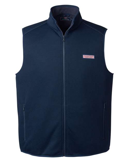 Men's Mountain Sweater Fleece Vest - Vineyard Navy