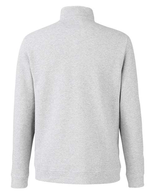 Men's Spirit Textured Quarter-Zip Pullover - Platinum Heather