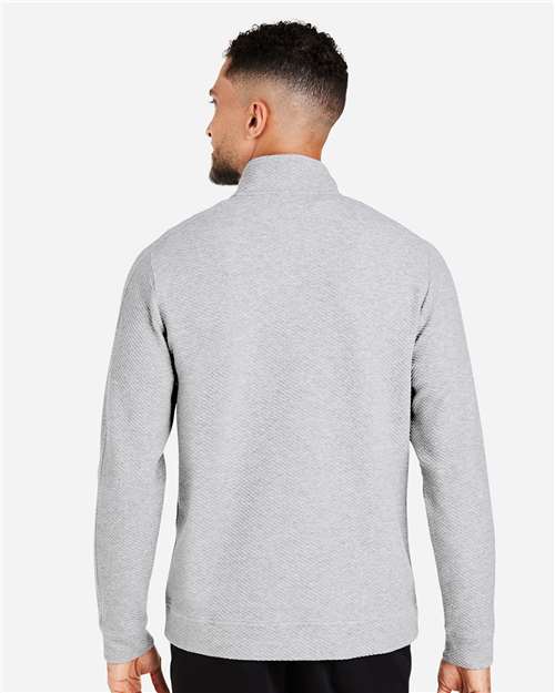 Men's Spirit Textured Quarter-Zip Pullover - Platinum Heather