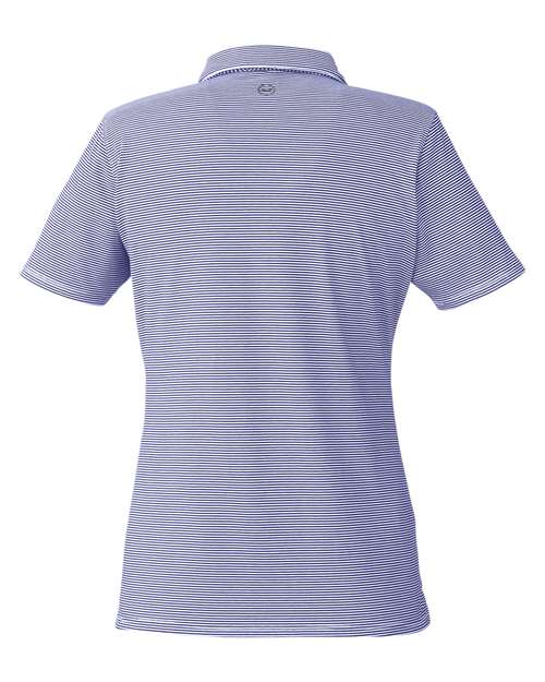 Women's Fanshell Polo - Deep Bay/ White Cap