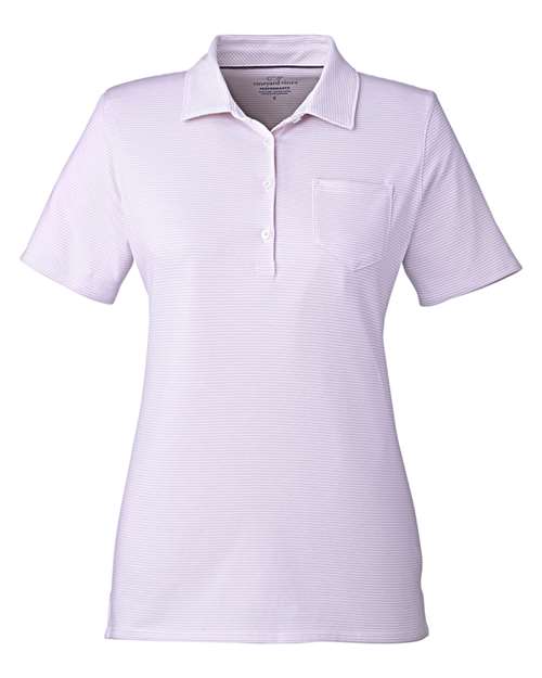 Women's Fanshell Polo - Lavender/ White Cap