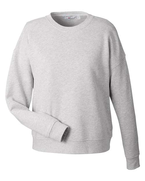 Women's Garment-Dyed Crewneck Sweatshirt - Grey Heather