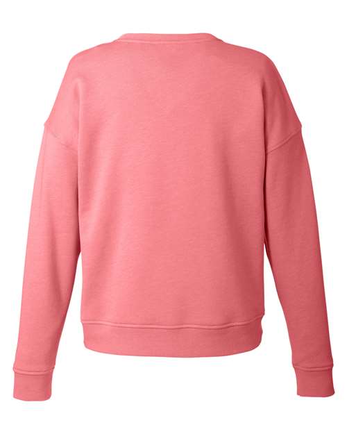 Women's Garment-Dyed Crewneck Sweatshirt - Jetty Red