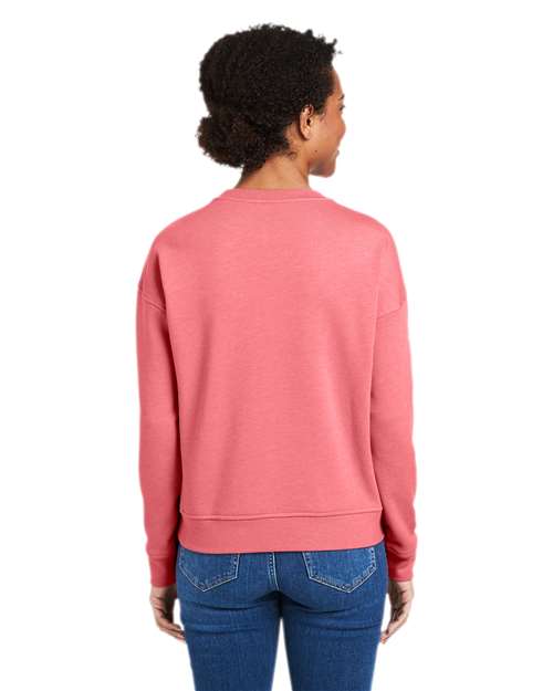 Women's Garment-Dyed Crewneck Sweatshirt - Jetty Red