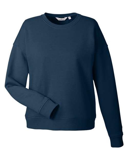 Women's Garment-Dyed Crewneck Sweatshirt - Vineyard Navy
