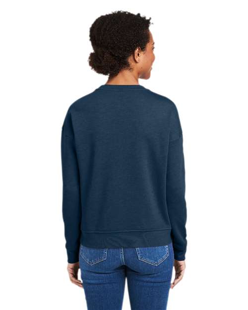 Women's Garment-Dyed Crewneck Sweatshirt - Vineyard Navy