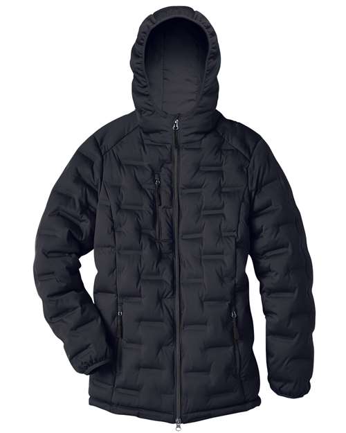 Women's Loft Puffer Jacket - Black/ Carbon
