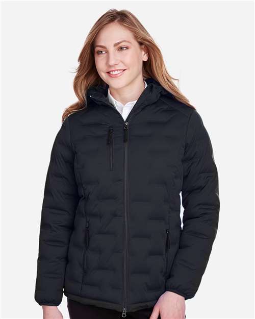 Women's Loft Puffer Jacket - Black/ Carbon